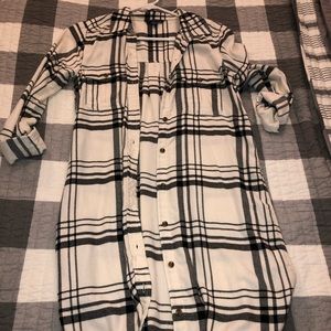 American Eagle flannel dress